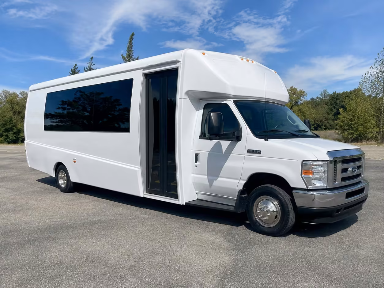 18 passenger party bus