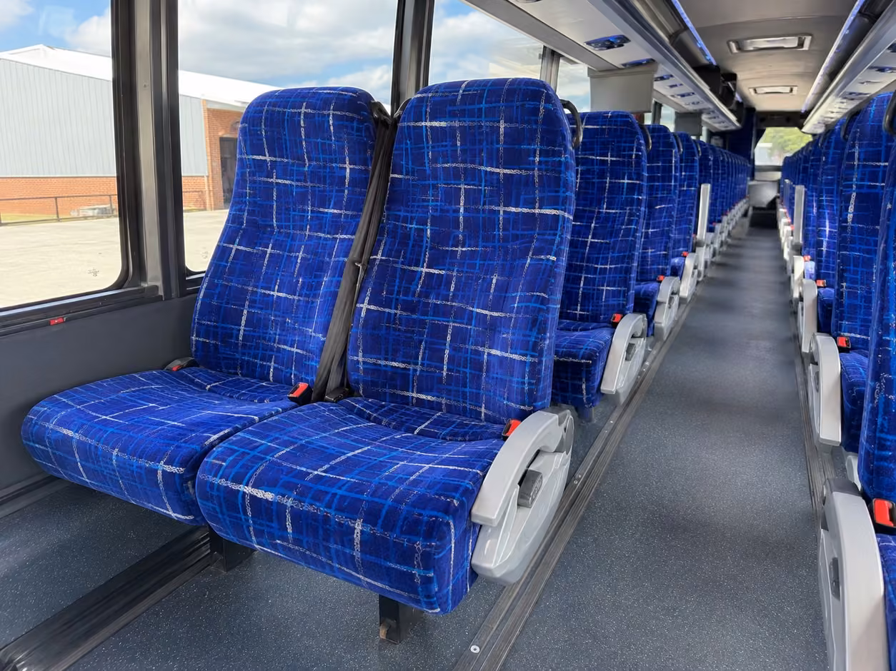 new orleans charter bus interior