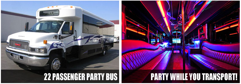 Airport Transportation party bus rentals New Orleans